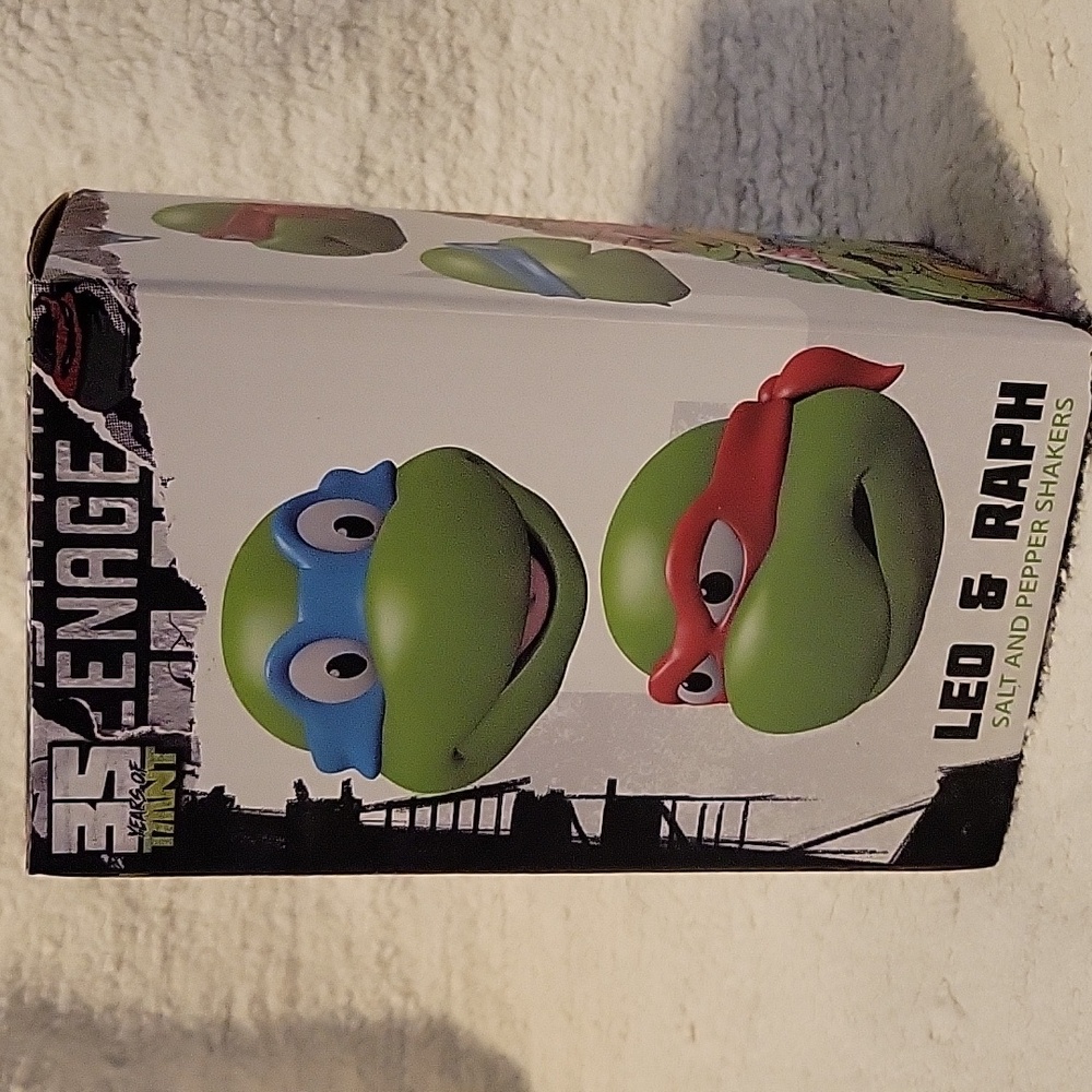 TMNT Salt & Pepper Shakers